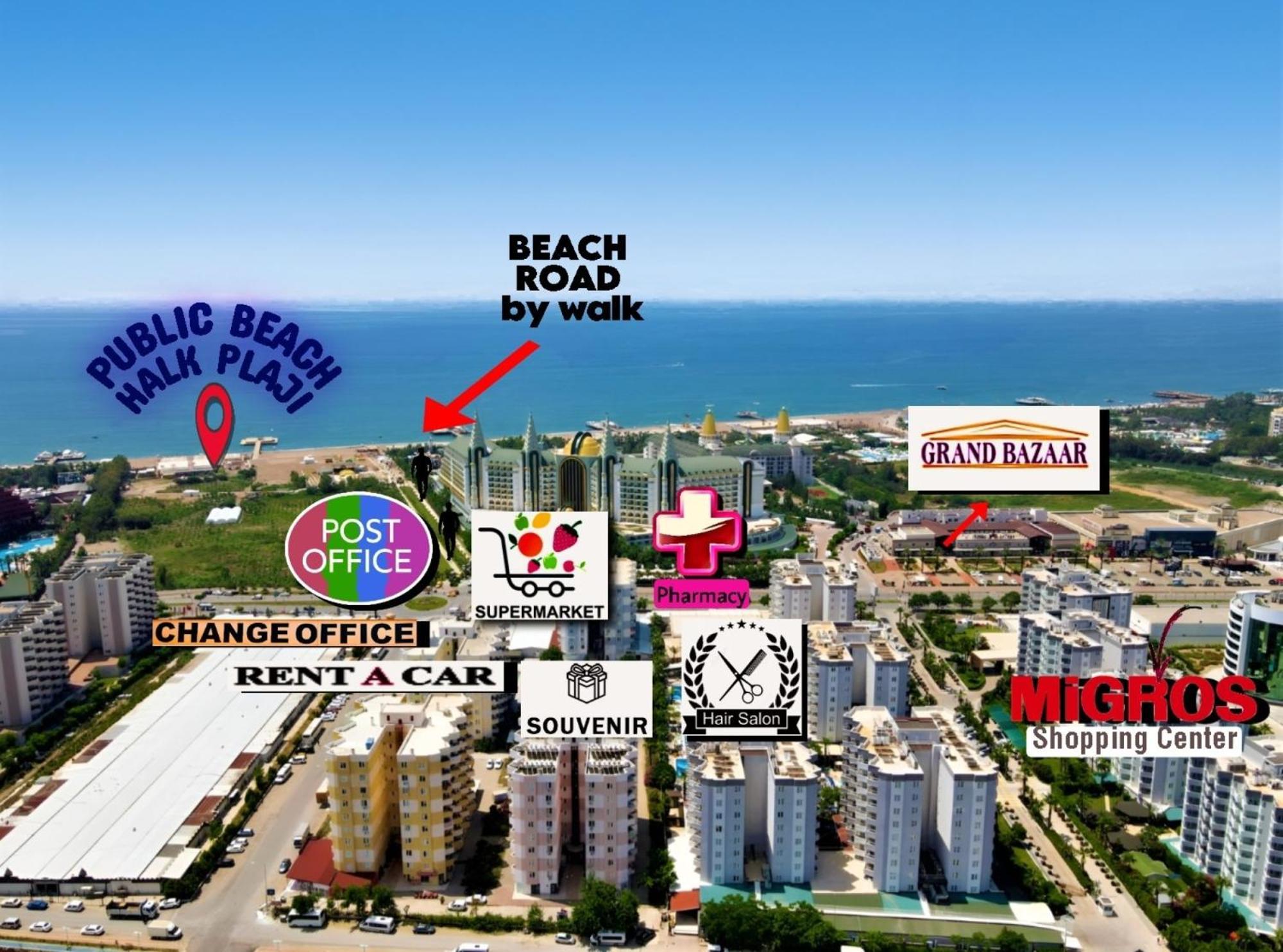 Chic Flat 10 Min To Lara Beach In Daire